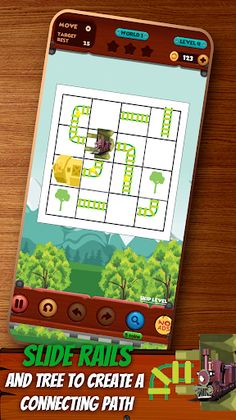 Train Sliding Puzzle Rail Rush - Screenshot 2