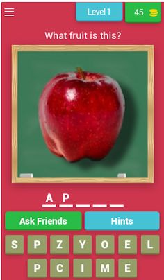 Fun and Learn: Fruit Quiz - Screenshot 1