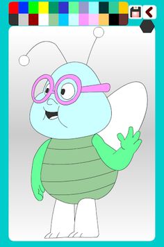 Bee Coloring Game Animals - Screenshot 2