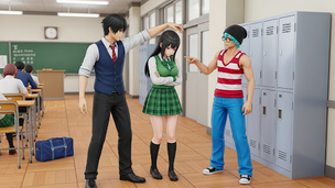 High School Fighting Game - Screenshot 3