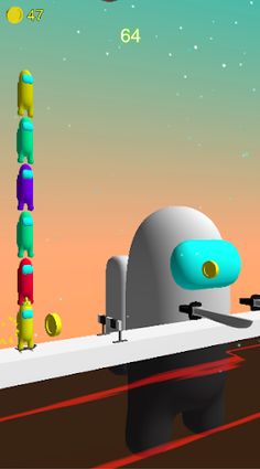 Among Color Run - Screenshot 2