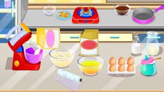 Cake Girls Games Cooking games - Screenshot 2