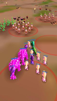 Merge And Clash | Dino Rampage - Screenshot 3