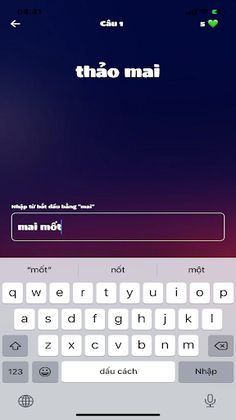 Nối từ - Chơi nối từ đi - Screenshot 2