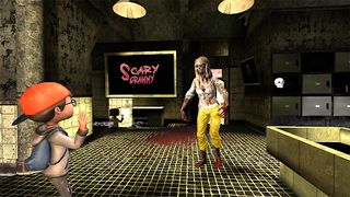 Scary Granny Horror Teacher 3D - Screenshot 1
