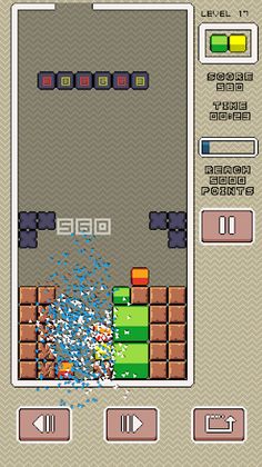 Crock - Falling blocks puzzle - Screenshot 2