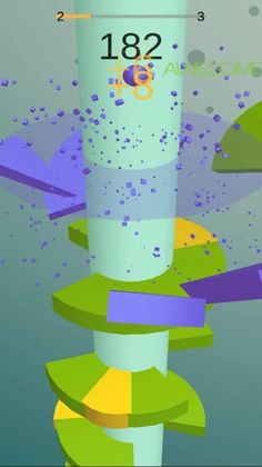 Helix Ball - Tower Fall Jump - Screenshot 4