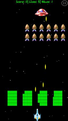Invaders - Retro Space War - Screenshot 3