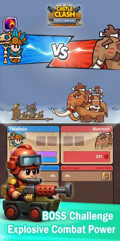 Castle Clash-Build & Merge War - Screenshot 2