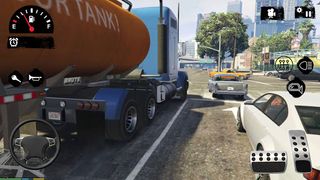 Offroad Oil Tanker Truck Sim - Screenshot 3