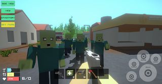Zombie Survival Shooter: Craft - Screenshot 1