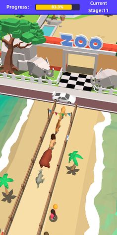 Animal Cross Road 3D - Screenshot 3