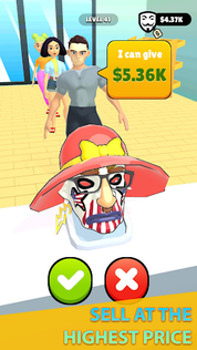 Mask Evolution: 3D Run Game - Screenshot 1