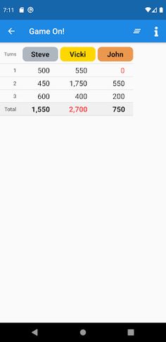 ScoreKeeper - Screenshot 1