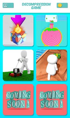 Decompression Games! Cut Grass - Screenshot 1