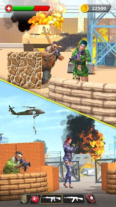 Infantry War Attack 3D - Screenshot 2