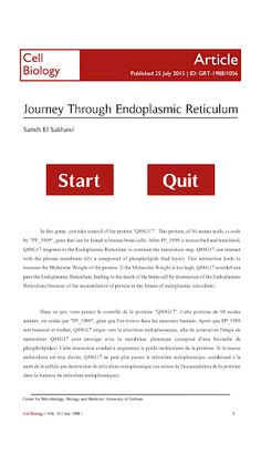 Journey Through Endoplasmic Re - Screenshot 1