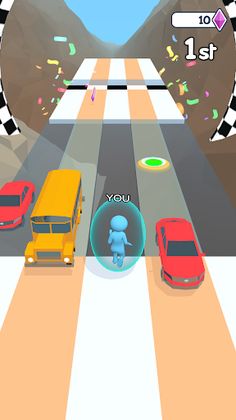 Dodge Party 3D - Screenshot 3