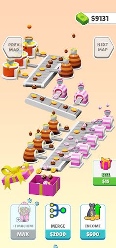 Candy Factory Idle - Screenshot 3
