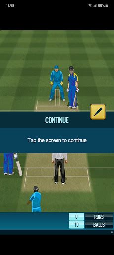 Pro Cricket powered by F4A - Screenshot 1