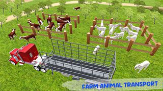 Animal Transport 3d truck game - Screenshot 3