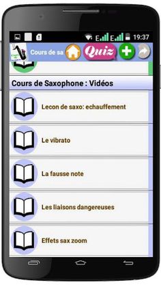 Cours de Saxophone - Screenshot 4