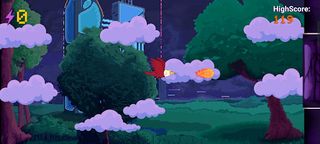 Electro Pipe: Flying Fire Bird - Screenshot 2