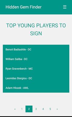 Soccer Manager - Hidden Gem Fi - Screenshot 1