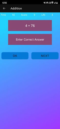 Maths Quiz Game - Screenshot 2