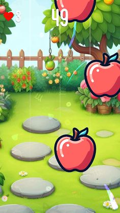 Apple Catching Piano Song - Screenshot 3