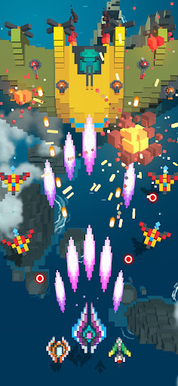 Sky Wings: Pixel Fighter 3D - Screenshot 4