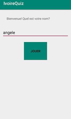 IvoireQuiz - Screenshot 2