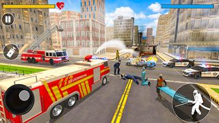 Fire Truck Driving Simulator 2 - Screenshot 2