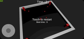 Dodge - classic, retro game, d - Screenshot 2
