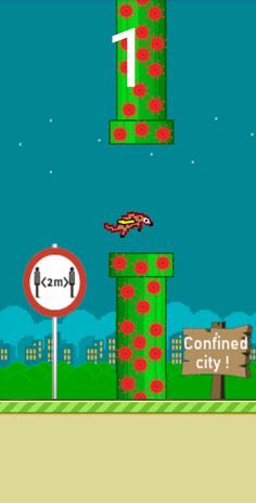 Flappy Virus - Screenshot 3