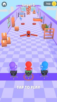 Chair Drag Racing - Screenshot 1