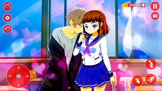Anime High School Romance Game - Screenshot 3
