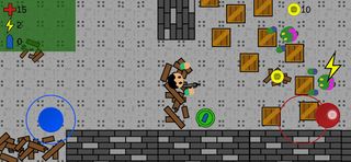 Survivor vs Zombie:2D shooter! - Screenshot 2