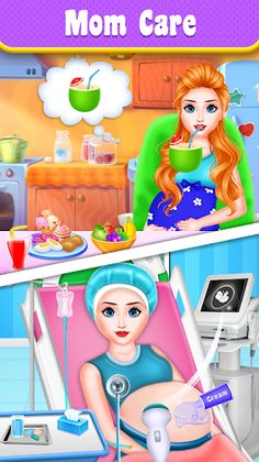 Mommy And Baby - Girls Game - Screenshot 1