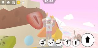 Ice cream swirl parkour girl - Screenshot 1