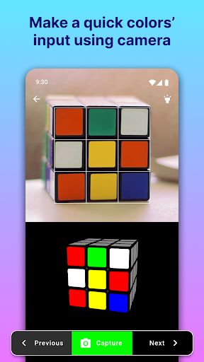 Rubik's Cube Solver - Screenshot 3