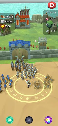 King of War Idle Fantasy - Screenshot 2