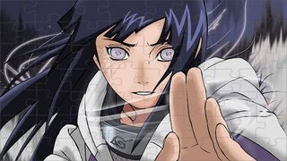 Hinata Hyuga Game Jigsaw - Screenshot 2