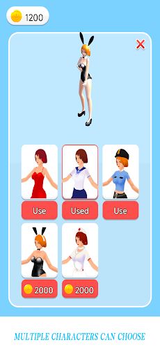 Body Girl Runner 3D - Screenshot 4