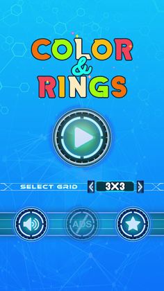 Color Rings Puzzle Brain Game - Screenshot 1