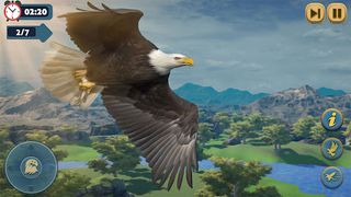 Flying Bird Eagle Simulator 3D - Screenshot 2