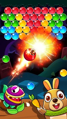 Bunny pop bubble pet puzzle - Screenshot 2