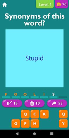 Guess The Synonym Game - Screenshot 1