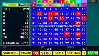 Multi Card Keno - 20 Hand Game - Screenshot 3