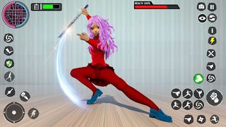 Anime High School Girl Fighter - Screenshot 1